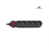 Prolunga elettrica MACLEAN MCE183 — cavo 1,4 m, 5 prese AC Type F, per interni, 2300 W