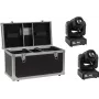 Set faretto LED EUROLITE TMH-17 2x con valigetta – kit illuminazione LED professionale, 2 proiettori, valigetta