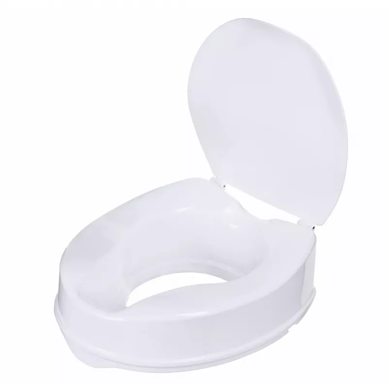 ActionMED NT10AM Rialzo per WC con coperchio, 10 cm