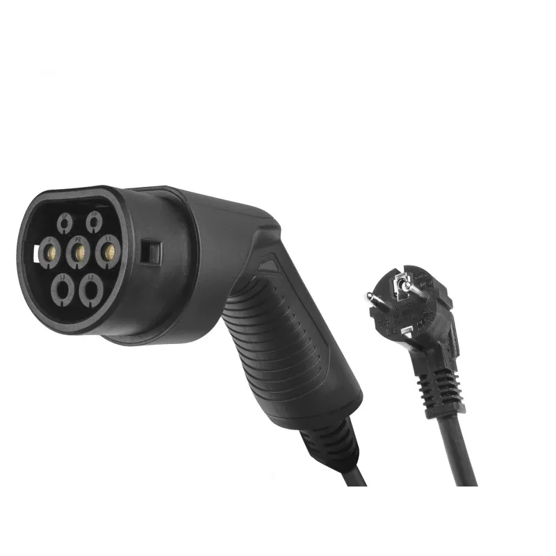 Stazione di ricarica per veicoli elettrici Green Cell EV16 nero
