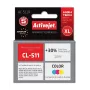 Cartuccia d'inchiostro ActiveJet AC-511R compatibile per Canon CL-511, a base colorante CMY, alta capacità (XL) 12 ml, confezione singola