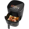Friggitrice ad aria Cecotec Cecofry&Grill Duoheat 6500, 6,5 L, 2200 W, touch-LCD, nero