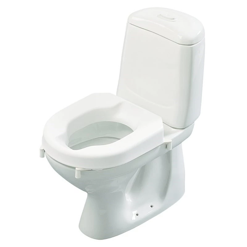 Etac Hi-Loo rialzo per WC con coperchio, 10 cm