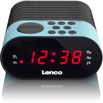 Radiosveglia Lenco CR-07 nero blu