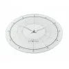 NeXtime orologio 8125 Fancy Round, Ø43 cm, da parete, bianco/argento