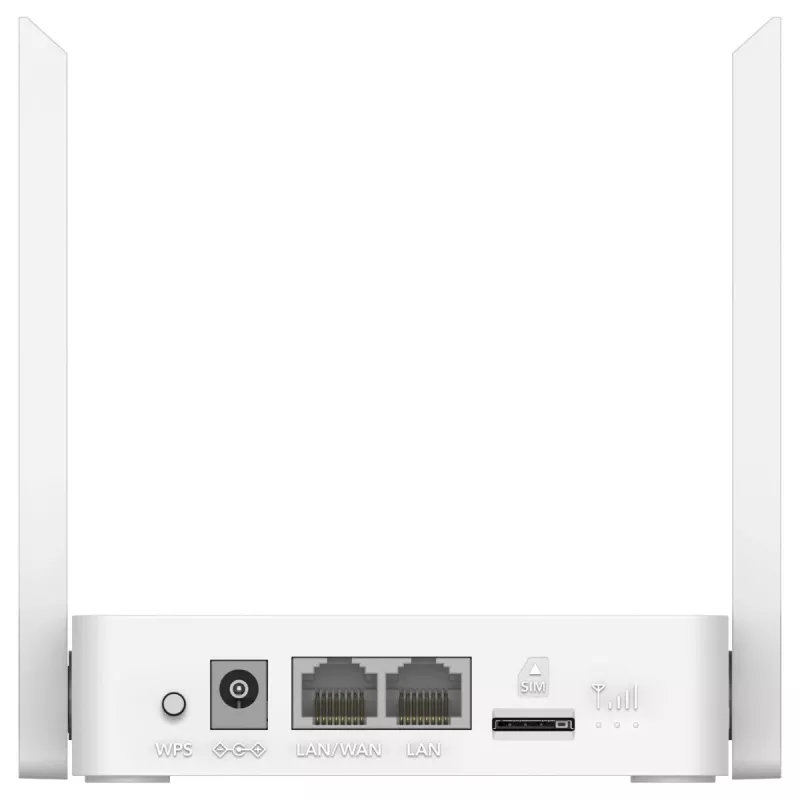 Router Wi-Fi da tavolo Cudy LT300_EU – 300 Mbit/s, single band 2,4 GHz, NanoSIM, 1 WAN, 4 porte LAN