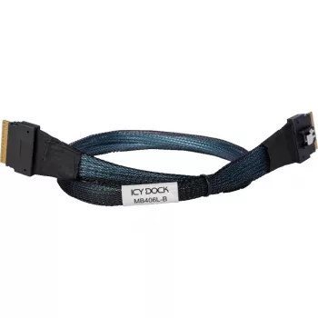 ICY DOCK - MB4026L-B - cavo SlimSAS 4i SFF-8654 a OCuLink 4i SFF-8611 – 0,5 m