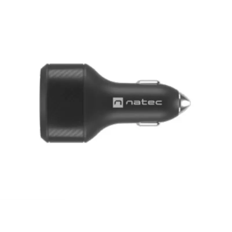 Caricabatterie da auto NATEC Coney NUC-1981 ricarica rapida universale 12-24V
