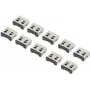 Blocco porte USB Renkforce rf-USBBlocker-02 confezione da 10, argento