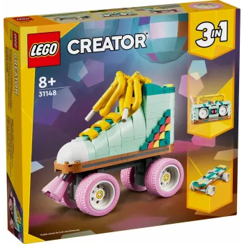 LEGO Creator set scarpe da ginnastica retrò da costruire 31148 modello 2 in 1, 342 pezzi, 140×160×70 mm