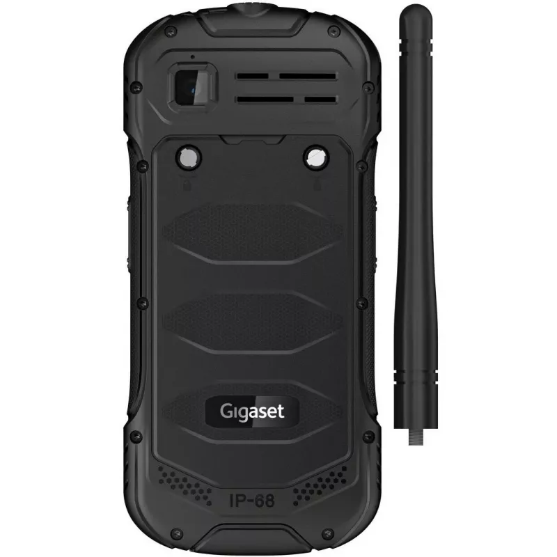 Gigaset GLX 8 Active Duo nero - Telefono cellulare - 2.500 mAh (L36853-H1223-R101)