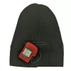Cappello riscaldato Glovii GC2B con batteria ricaricabile – poliestere nero