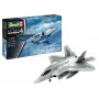 Modello in scala Lockheed Martin F-22A Raptor Revell