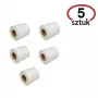 Etichette termiche BESTPAK 60 x 40 mm, termico diretto, adesivo HotMelt, 1000 etichette per rotolo, bianco