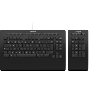 3Dconnexion Keyboard Pro con tastierino numerico - tastiera e tastierino numerico - USB - QWERTZ - tedesco (3DX-700091)