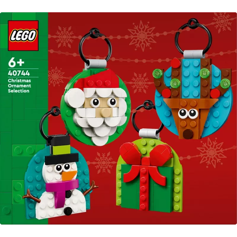 Bricks Iconic 40744 selezione decorazioni natalizie