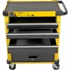 Carrello portautensili Stanley STST74305-1 con 5 cassetti, giallo/nero, 3 cassetti piatti + 2 alti