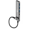 Goobay Slim hub USB 4 porte USB-C a/USB-A 5 Gbit/s - -Plug> 1x (76562)