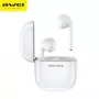 Auricolari Awei T28 TWS base di ricarica bianco