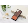 Custodia per cellulare man and wood per Samsung Galaxy S20+ — marrone a quadri con bordo nero