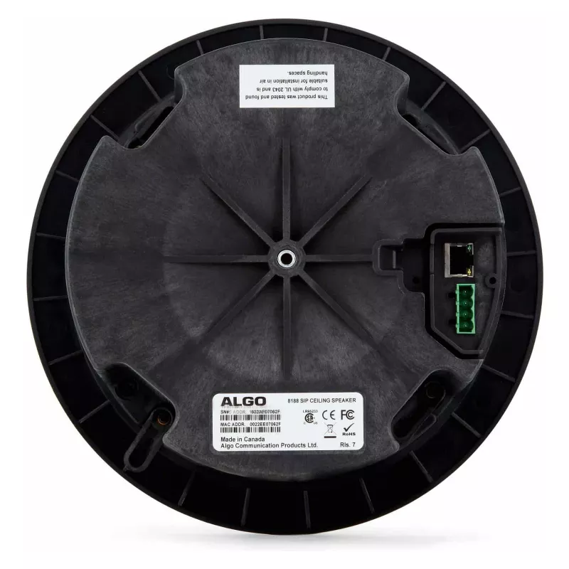 Algo 8188 diffusore da soffitto IP