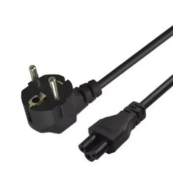 Cavo di alimentazione Savio IEC 60320 C5 CEE 7/7 3 m nero connettore femmina C5 tipo C