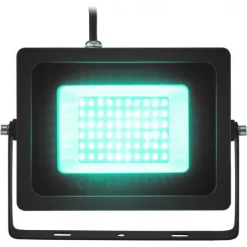 Faretto LED EUROLITE FL-30 SMD turchese 30W — illuminazione esterna impermeabile, potenza 30 W