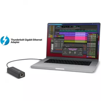 Sonnet Thunderbolt AVB Adattatore Gigabit Ethernet per Mac, nero
