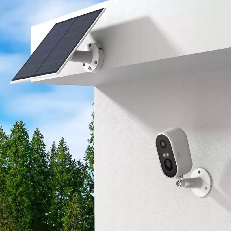 Telecamera di sorveglianza Arenti GO1 con pannello solare SP2 senza fili HD