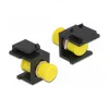 Modulo Keystone DELOCK 86851, connettore FC piatto, nero, 16,5×24×21,8 mm