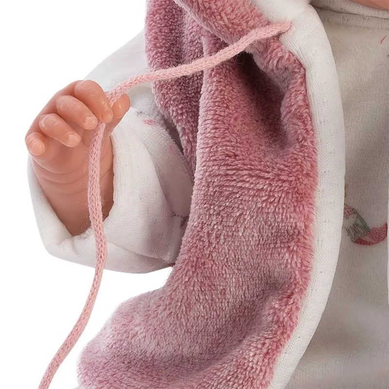 Llorens 74070 Mimi bambola neonato che ride con suoni, 42 cm