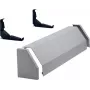 Hager Canalina portacavi a 2 scomparti RAL7035 FZ352