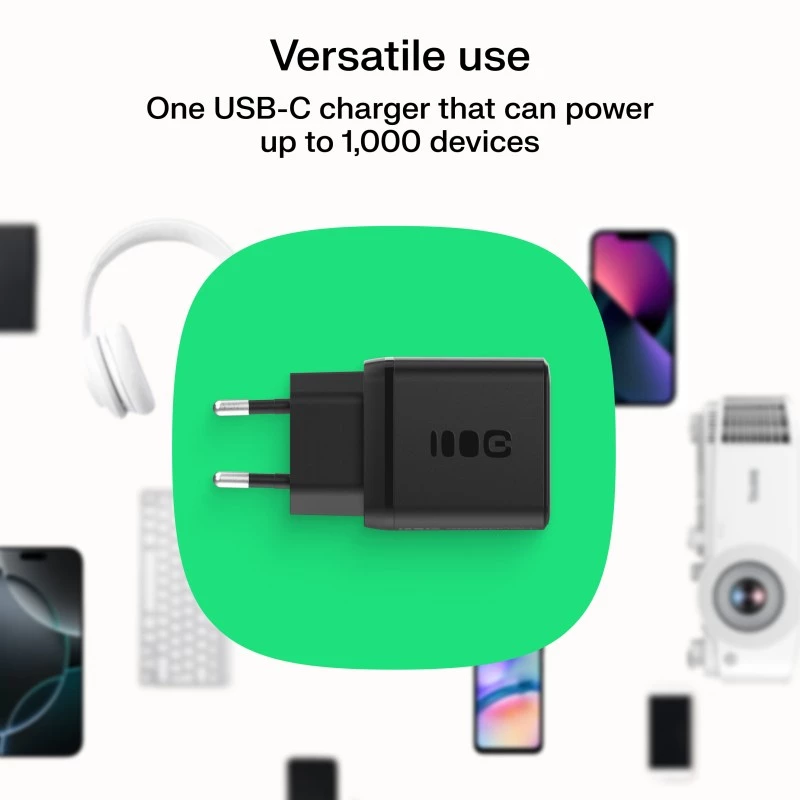 Caricabatterie Green Cell PowerSource Duo30 – 1× USB-A, 1× USB-C, 3A