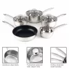 Set pentole Russell Hobbs BW06572EU72 — set da 5 pezzi in acciaio inox