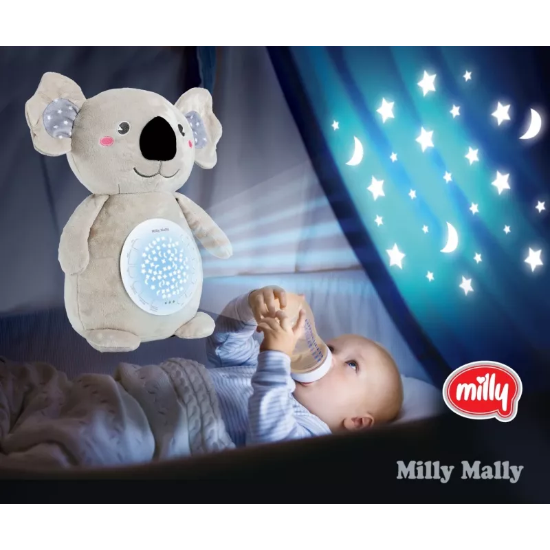 Giocattolo proiettore in peluche milly mally Koala proiettore peluche modello 5661
