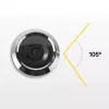 Spioncino digitale Yale 45-0500-1432-00-6011 — LCD 8,13 cm, angolo di visuale 105°, angolo 110°, nero, 2×AAA