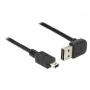 Cavo USB DeLOCK 1 m USB 2.0-A a Mini-USB B nero