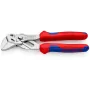 Knipex 86 05 150 mini chiave a pinza, 150 mm, capacità 27 mm, cromata, regolabile in 10 posizioni