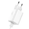 Caricabatterie Baseus Quick Charger CCALL-BX02, 24 W max, USB Fast Charge 3.0, bianco, 100–240 V