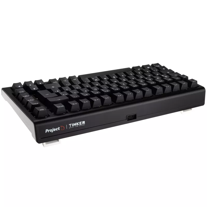 Ducky Tinker 75 Tastiera Gaming USB Tedesco Nero
