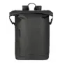 Tucano Rollo BKROL15-BK zaino per laptop da 15,6 pollici / MacBook Pro da 16 pollici (40,6 cm), idrorepellente, nero