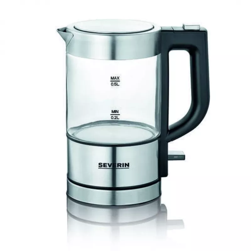Severin WK 3472 bollitore 0,5 l argento 1100 W (WK3472)