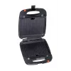 Ravanson OP-7050 Sandwichiera 3 in 1, 1200 W, Nero/Argento