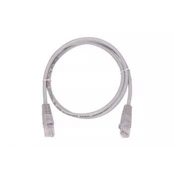 Cavo patch LAN Extralink Cat5e UTP 1 m, RJ-45 a RJ-45, grigio