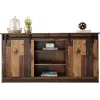 Cassettiera 160x80x35 GRANERO vecchio legno