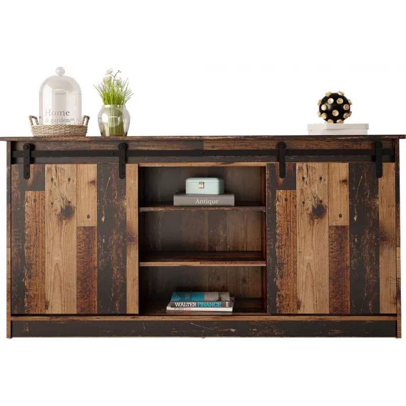 Cassettiera 160x80x35 GRANERO vecchio legno