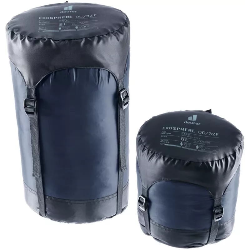 Sacco a pelo DEUTER Exosphere 0°C / 32°F — sintetico, ink/maple