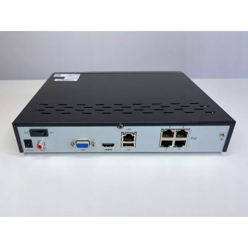 Videoregistratore di rete Reolink PN01-4 PoE, NVR 4 canali, H.264, PoE, HDMI, VGA, max. 6 TB