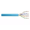 Cavo di rete Digitus Cat.6A U/UTP 500m blu