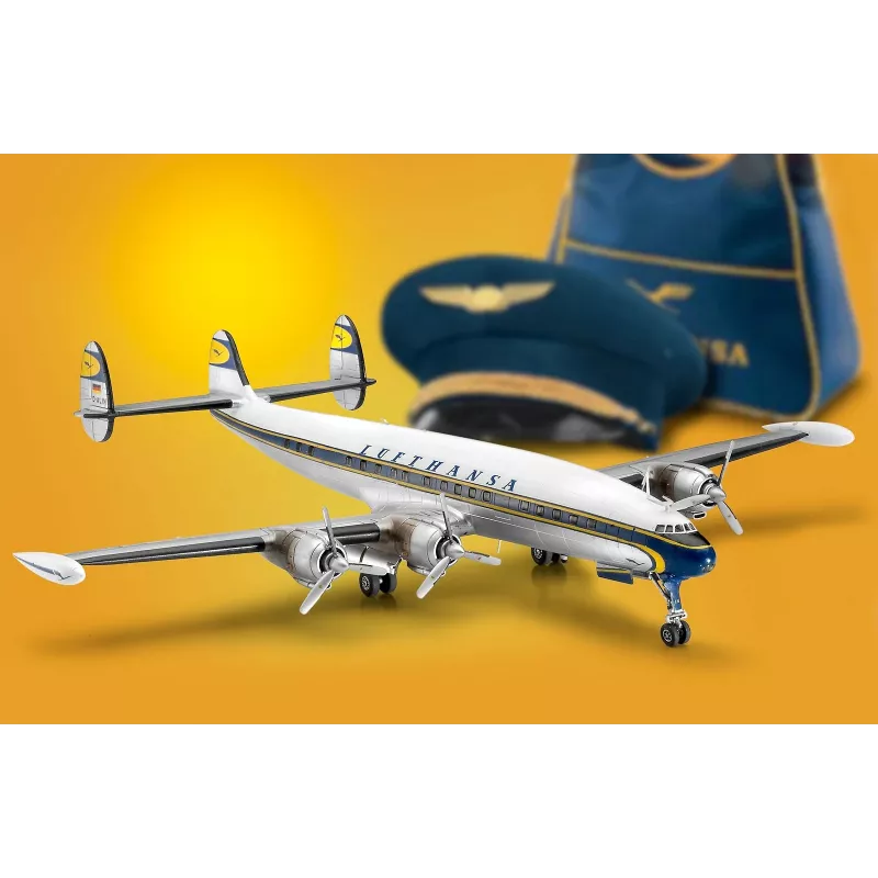 Kit di montaggio in plastica REVELL Lockheed L.1049G Super Constellation Lufthansa